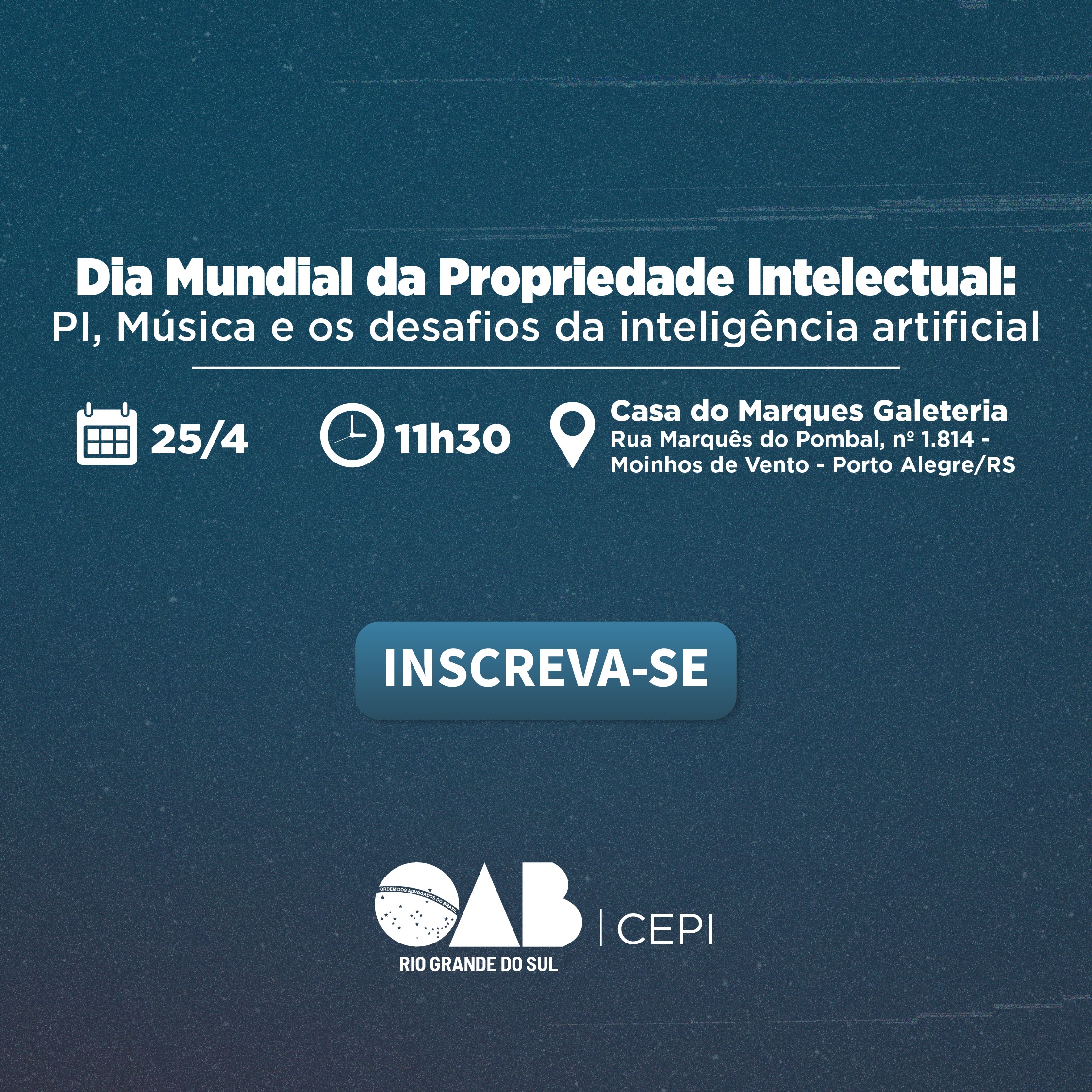 Capa do Evento