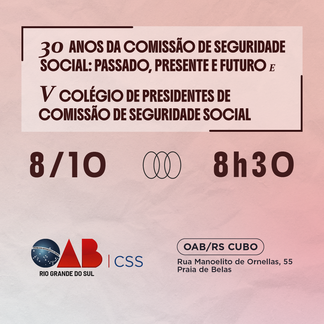 Capa do evento