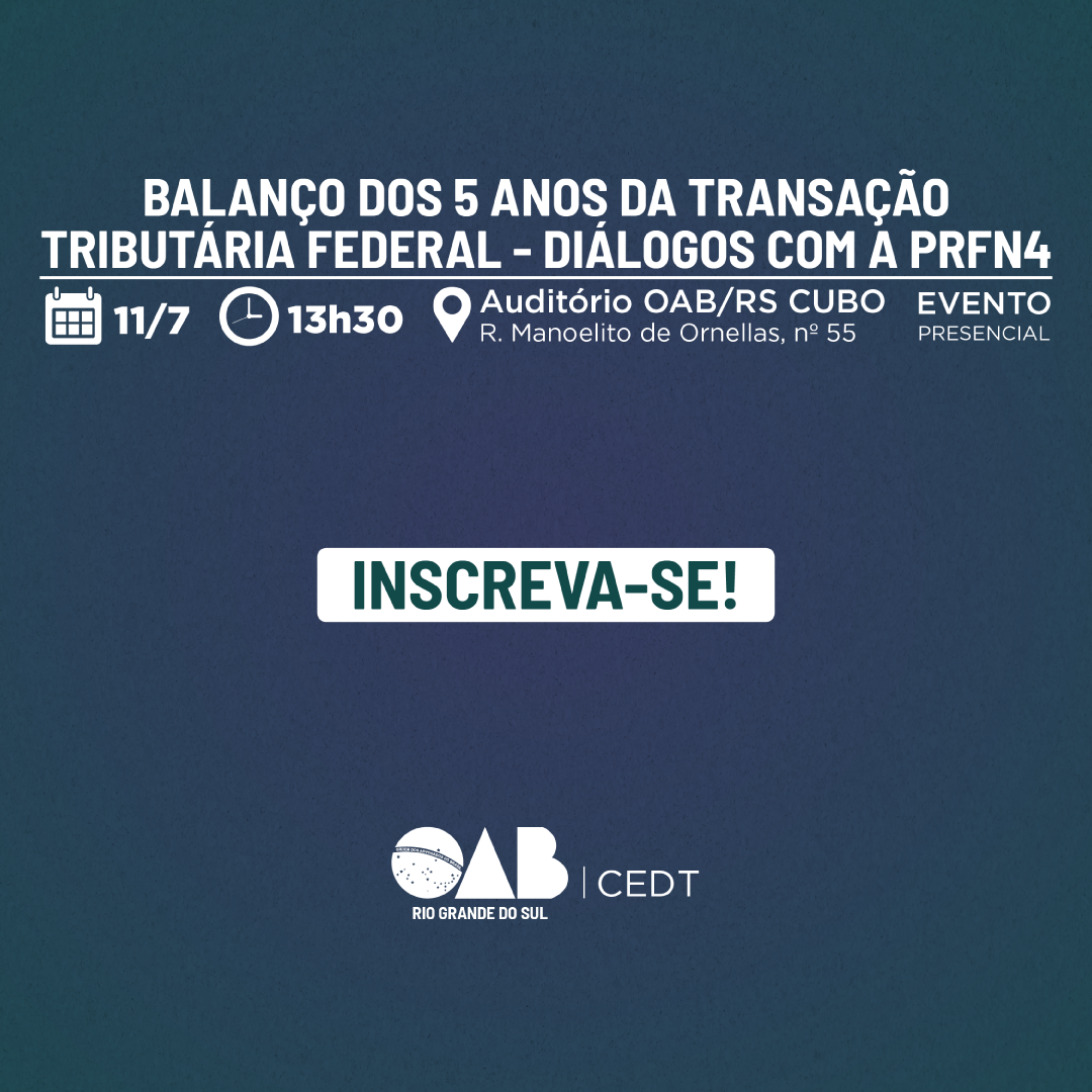 Capa do evento