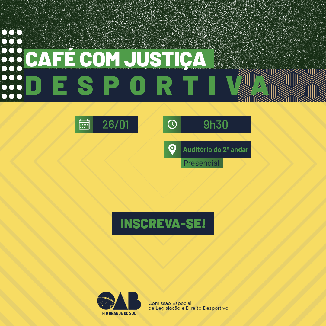 Capa do evento