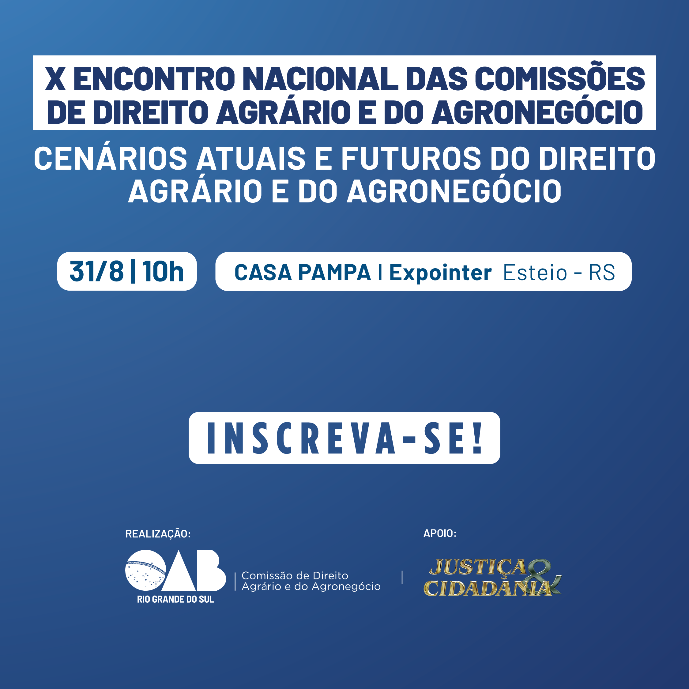 Capa do evento