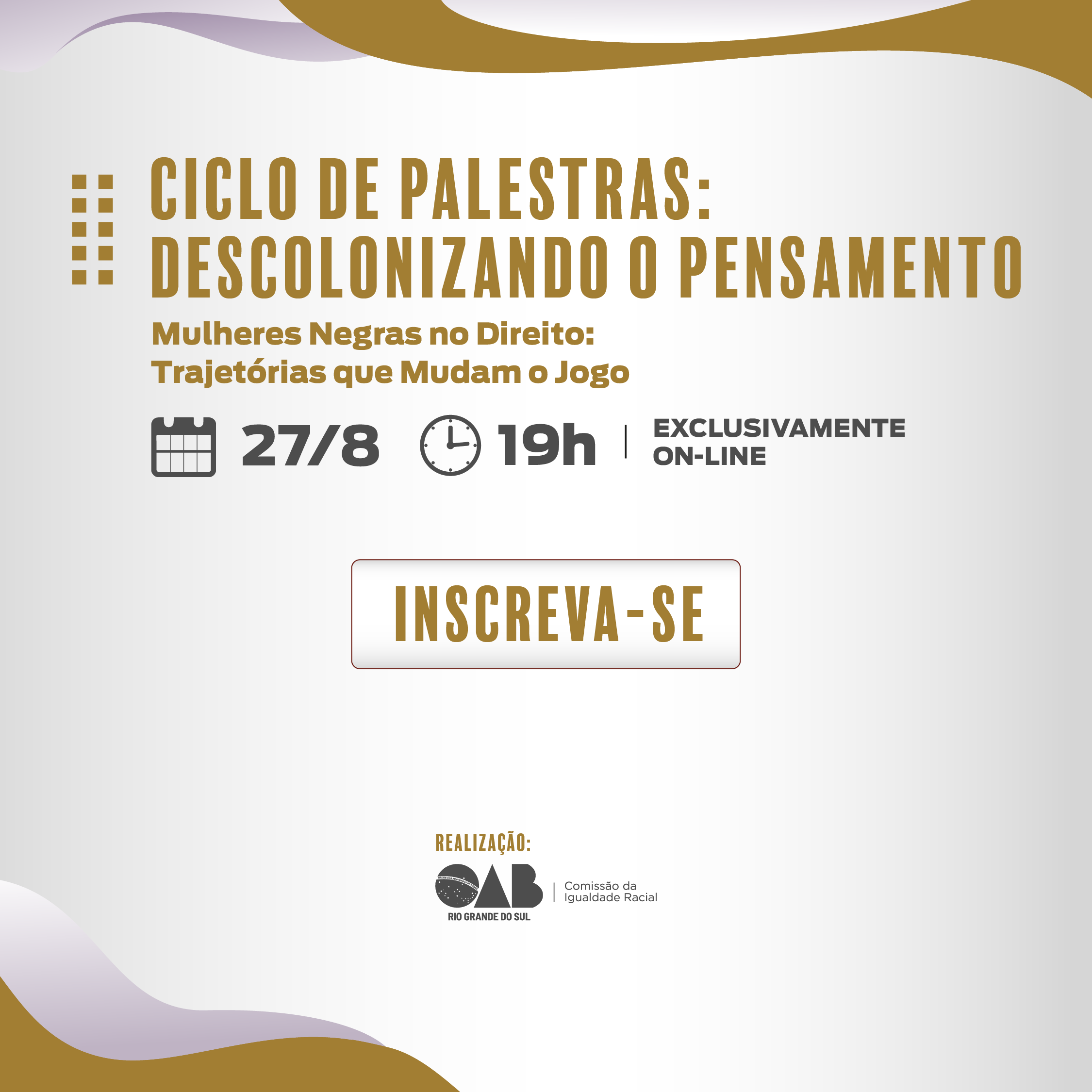 Capa do evento