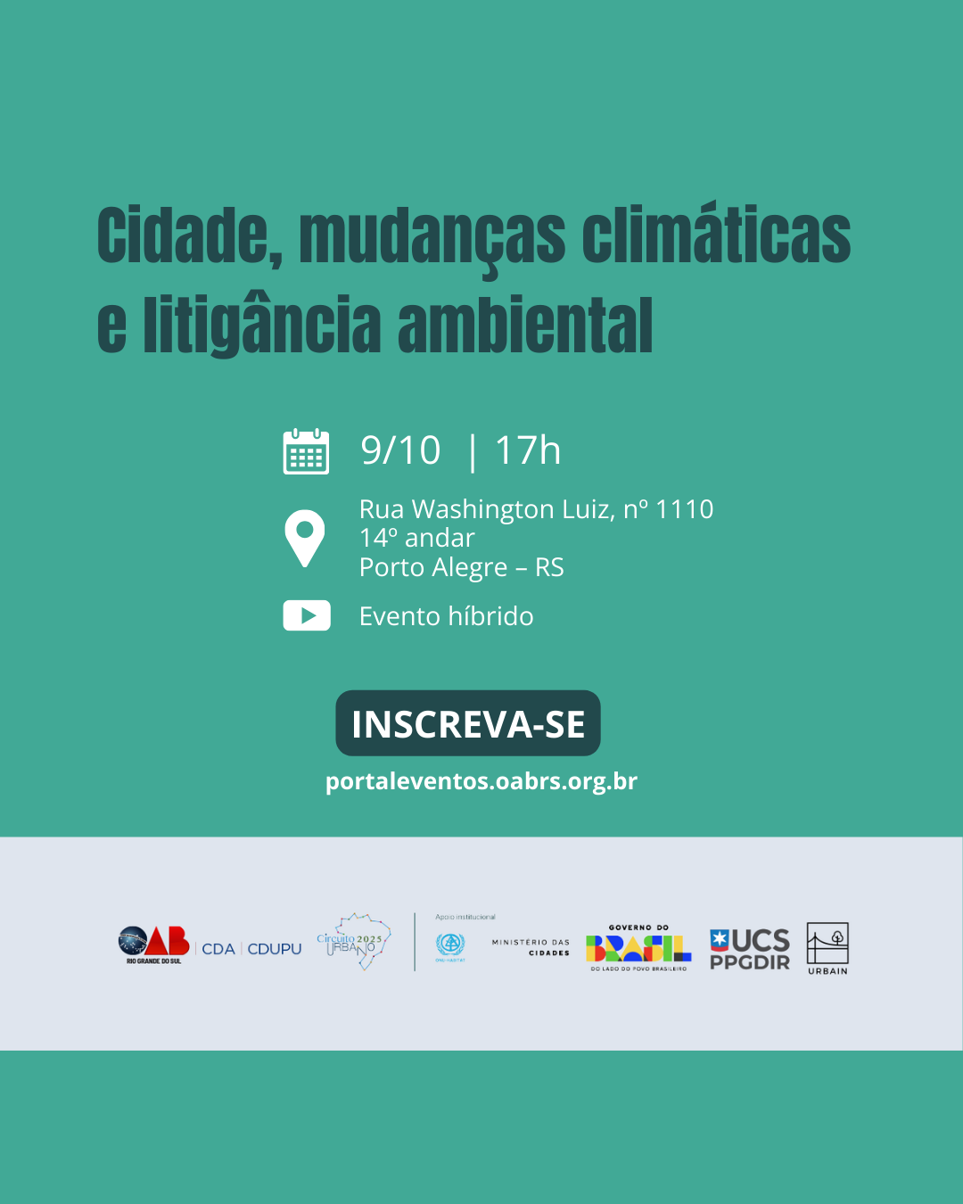Capa do evento