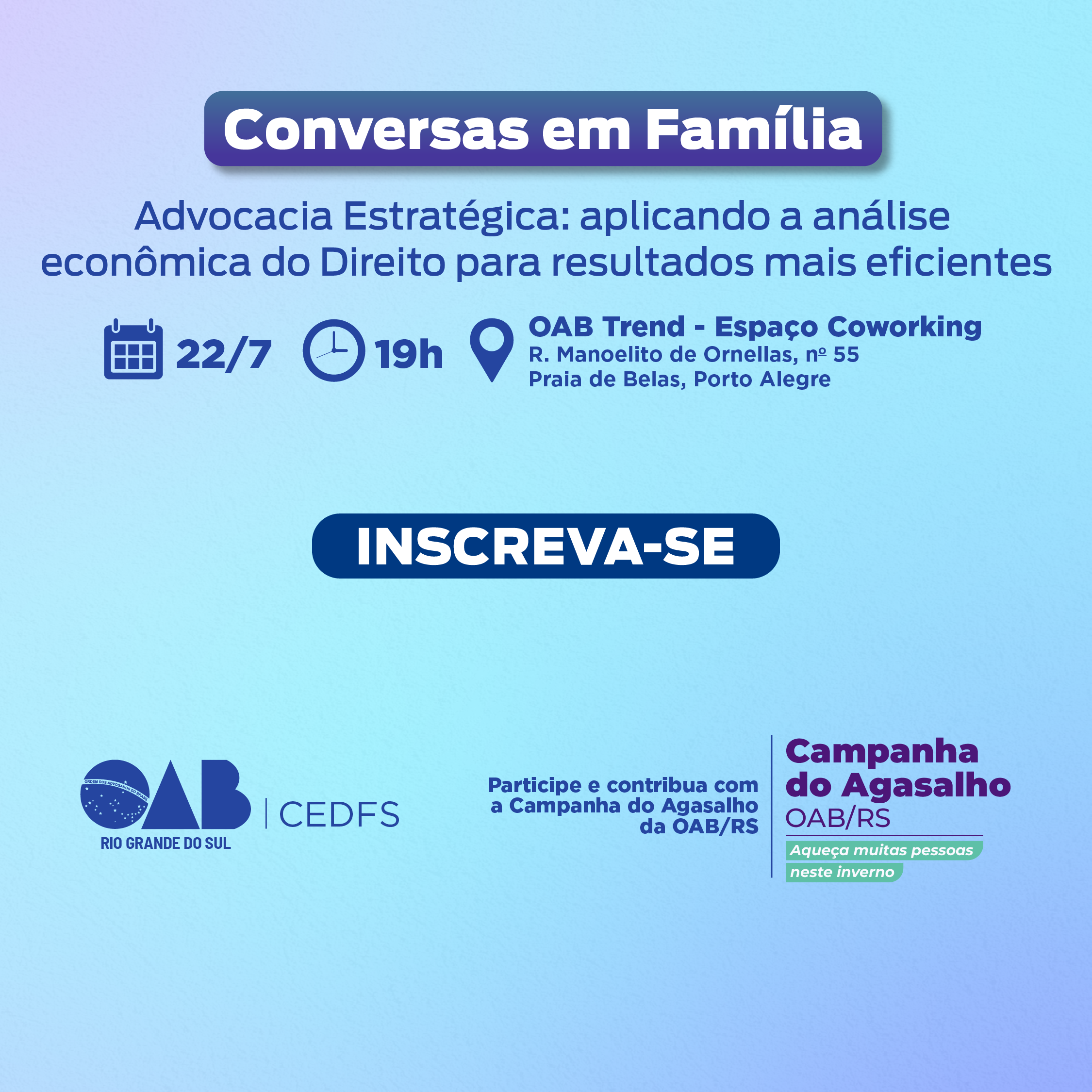 Capa do evento