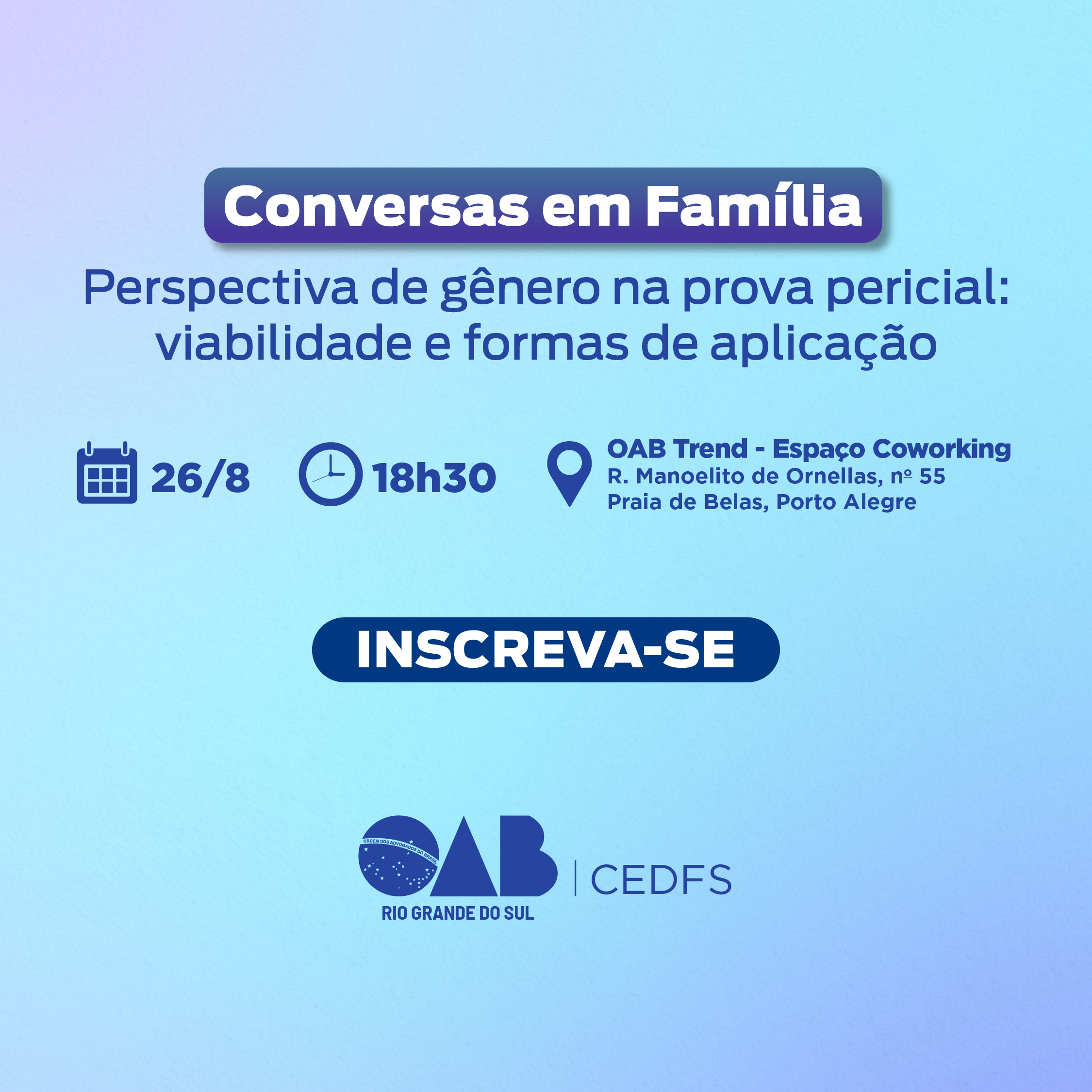 Capa do evento