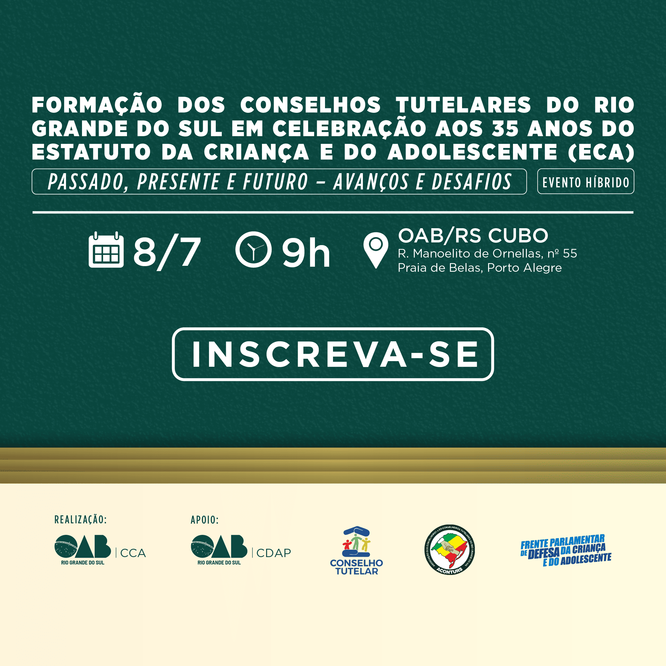 Capa do evento