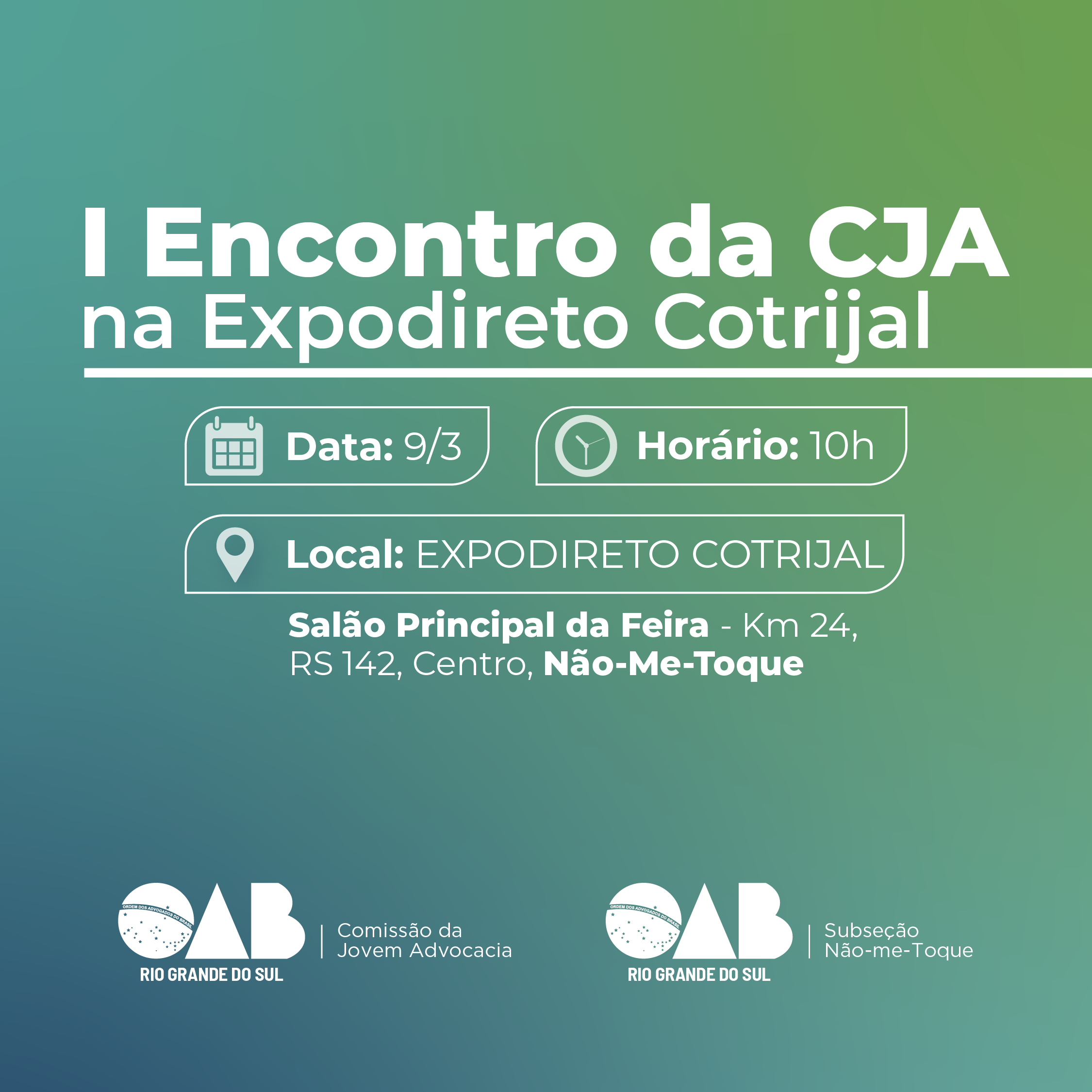 Capa do evento