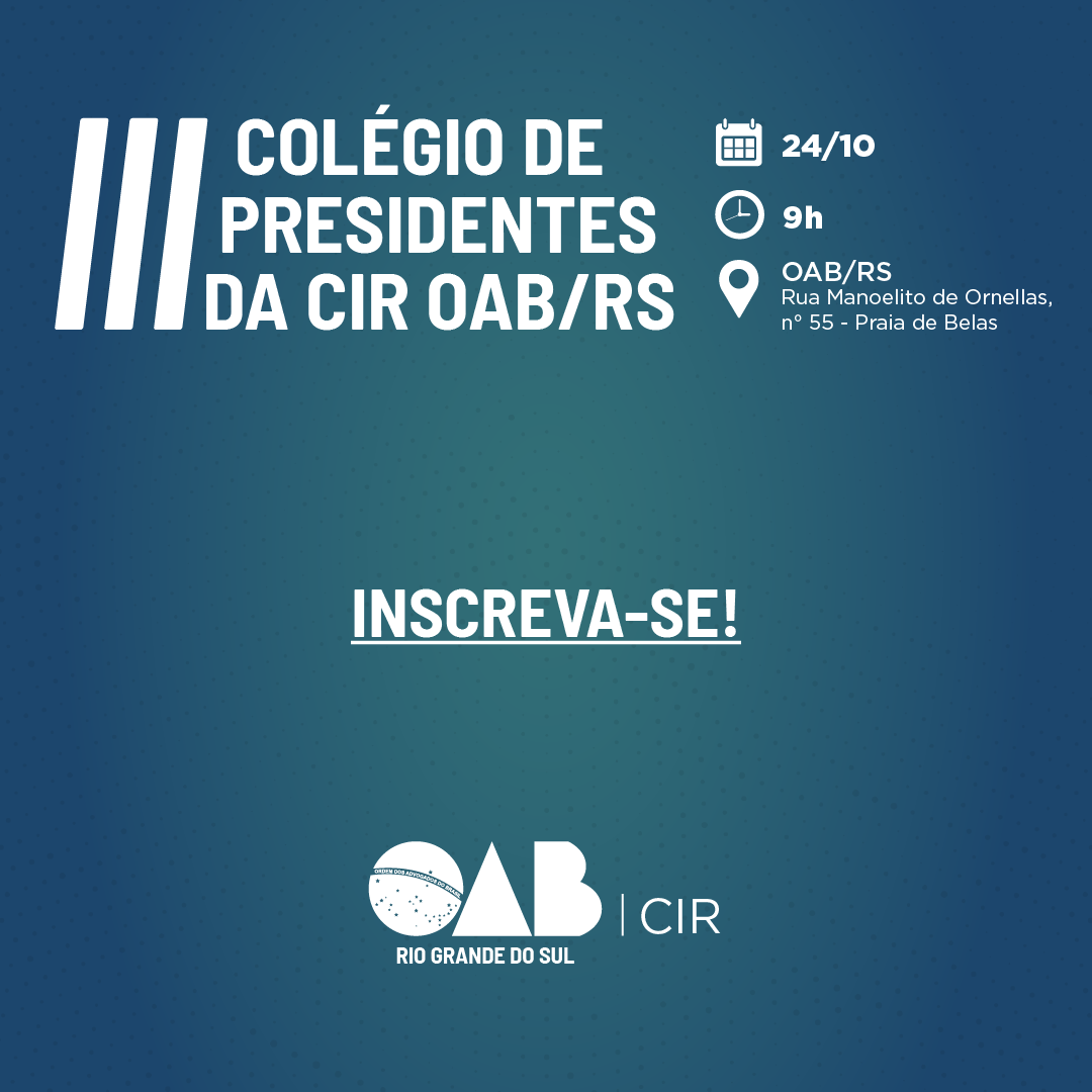 Capa do evento