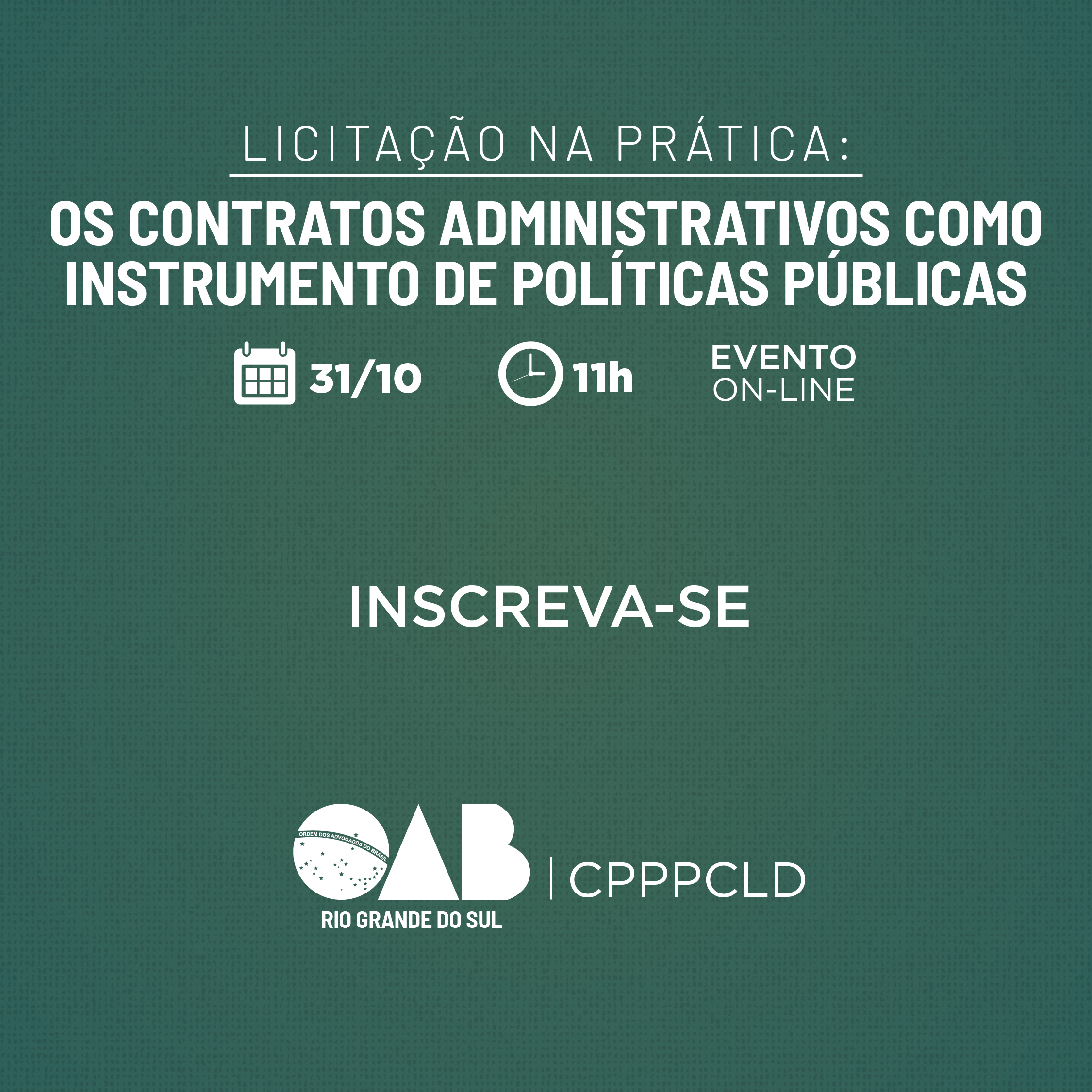 Capa do evento