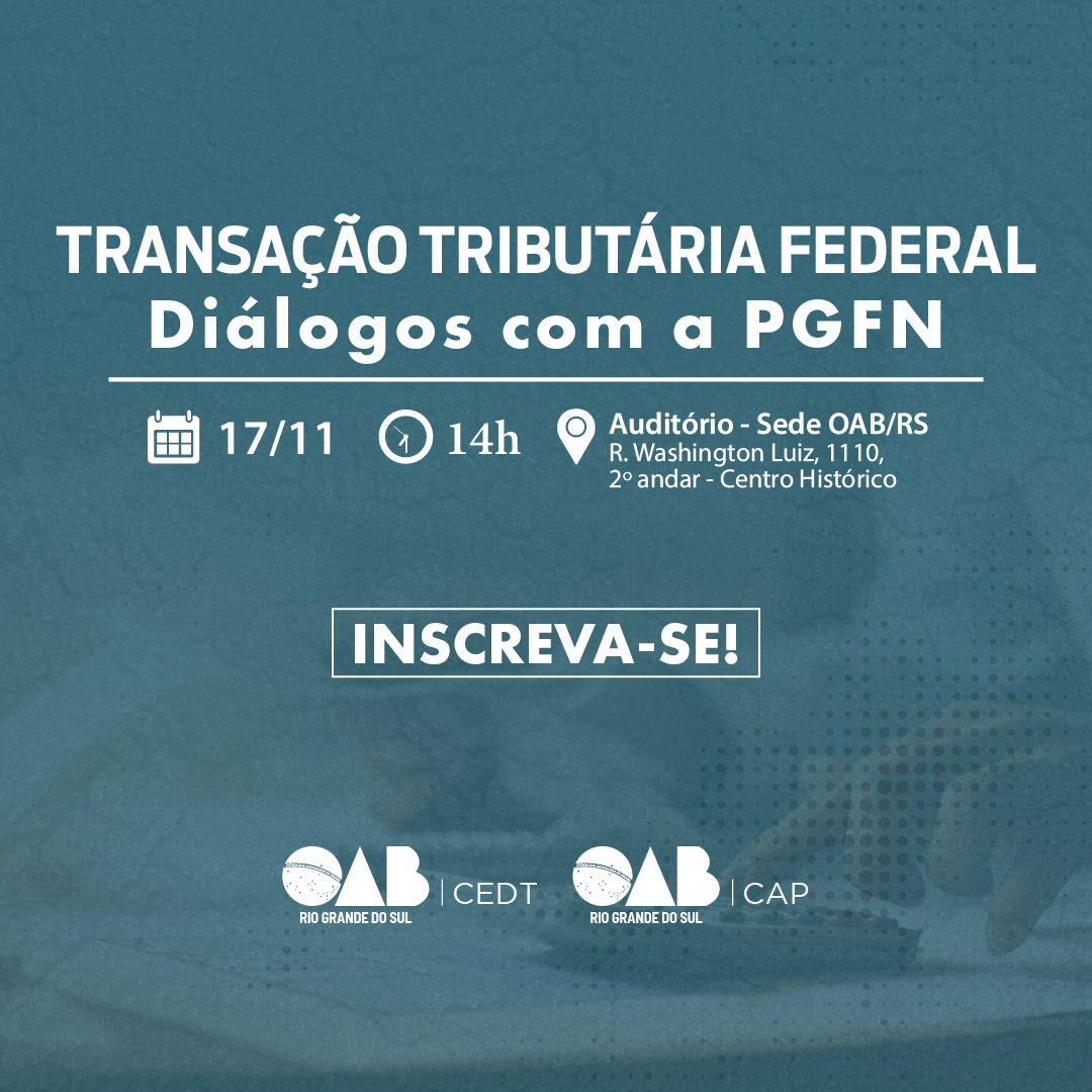 Capa do evento