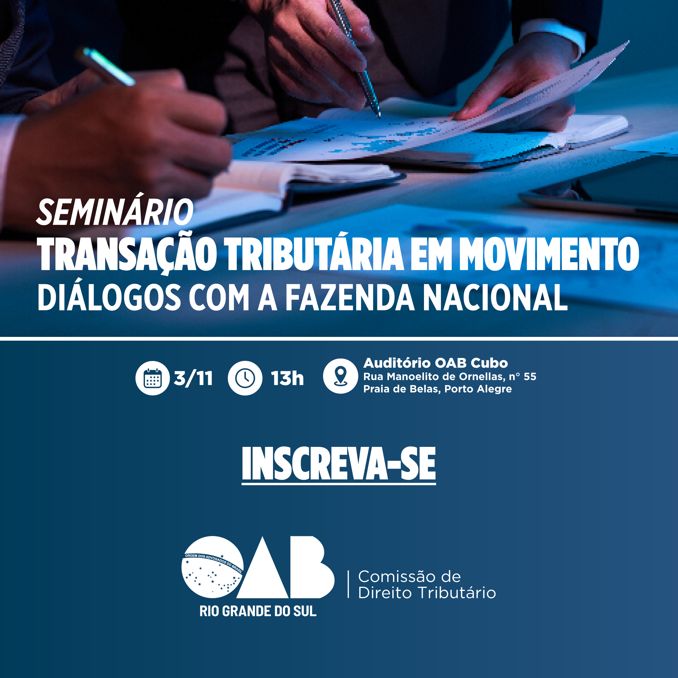 Capa do evento