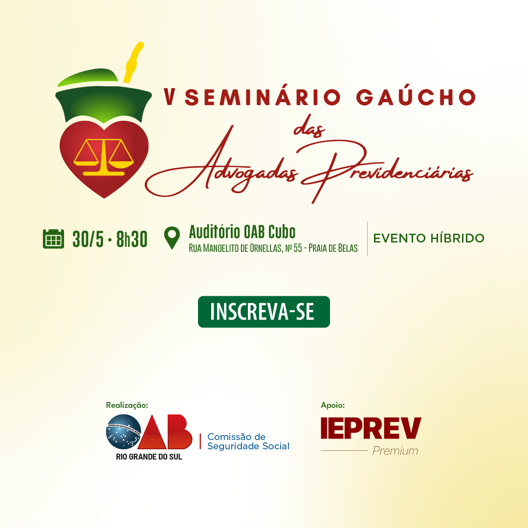 Capa do evento