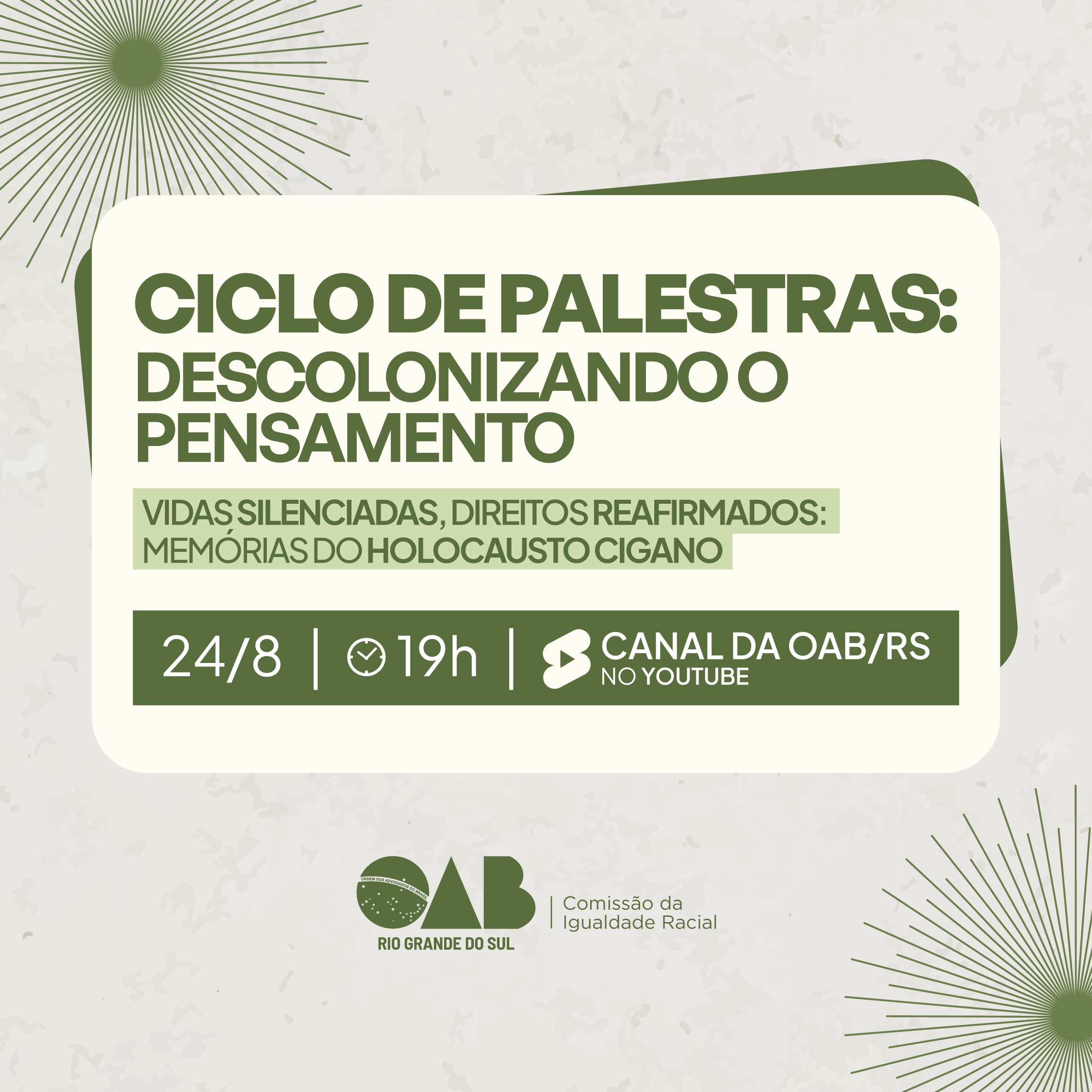 Capa do evento
