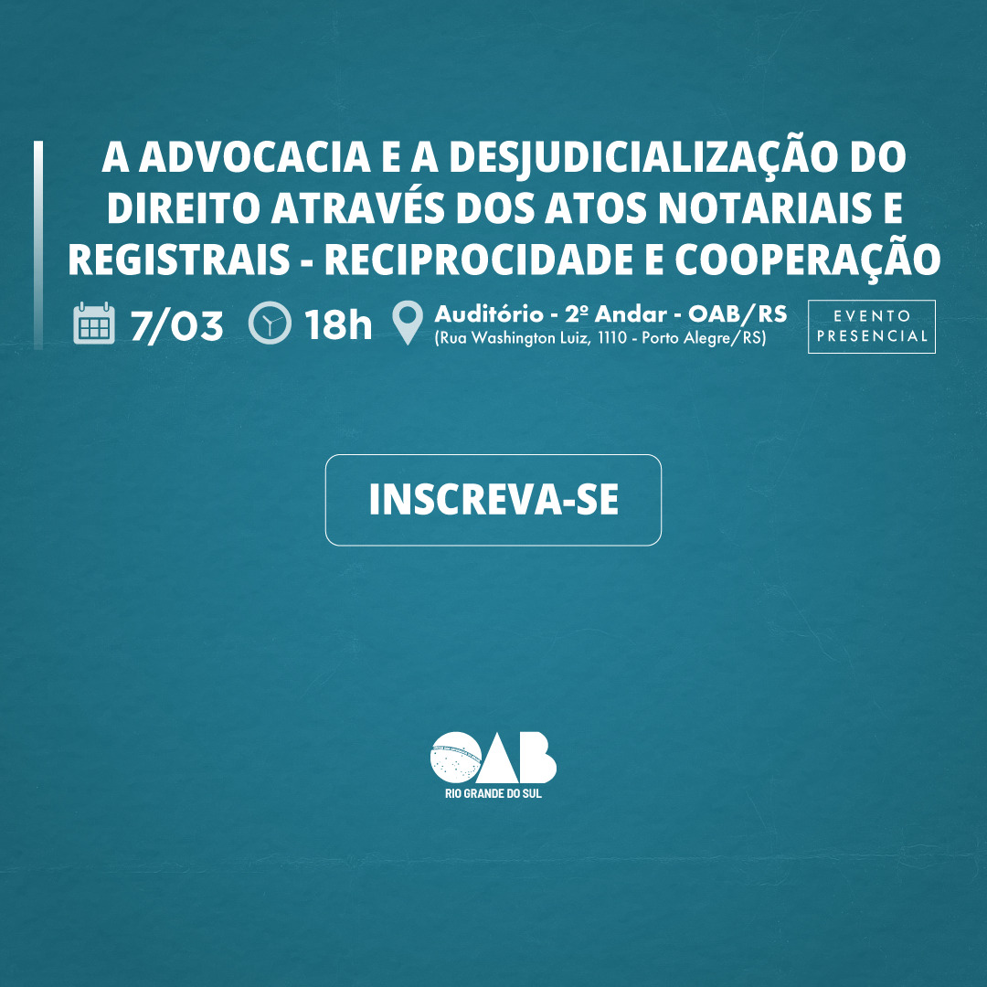 Capa do evento