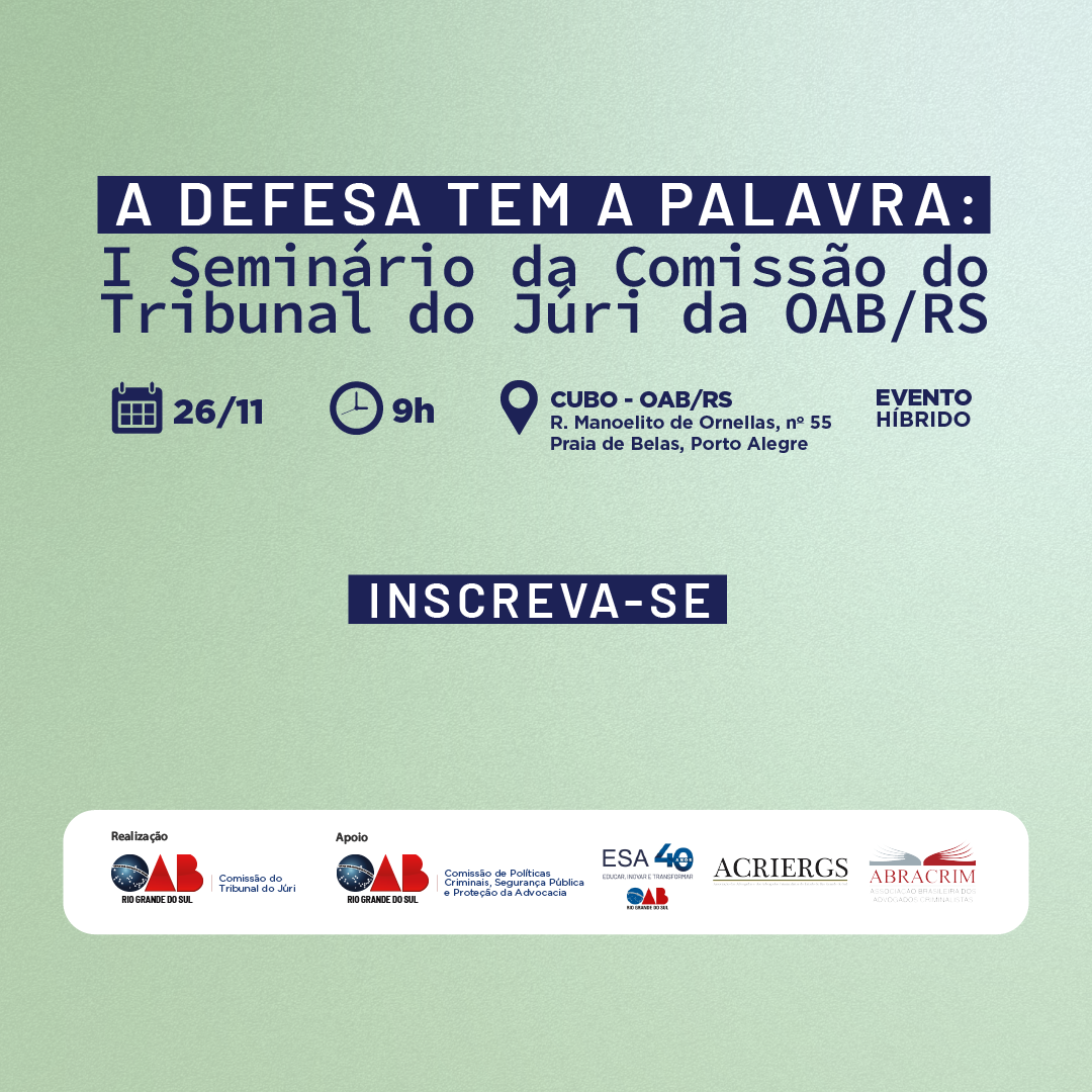 Capa do evento