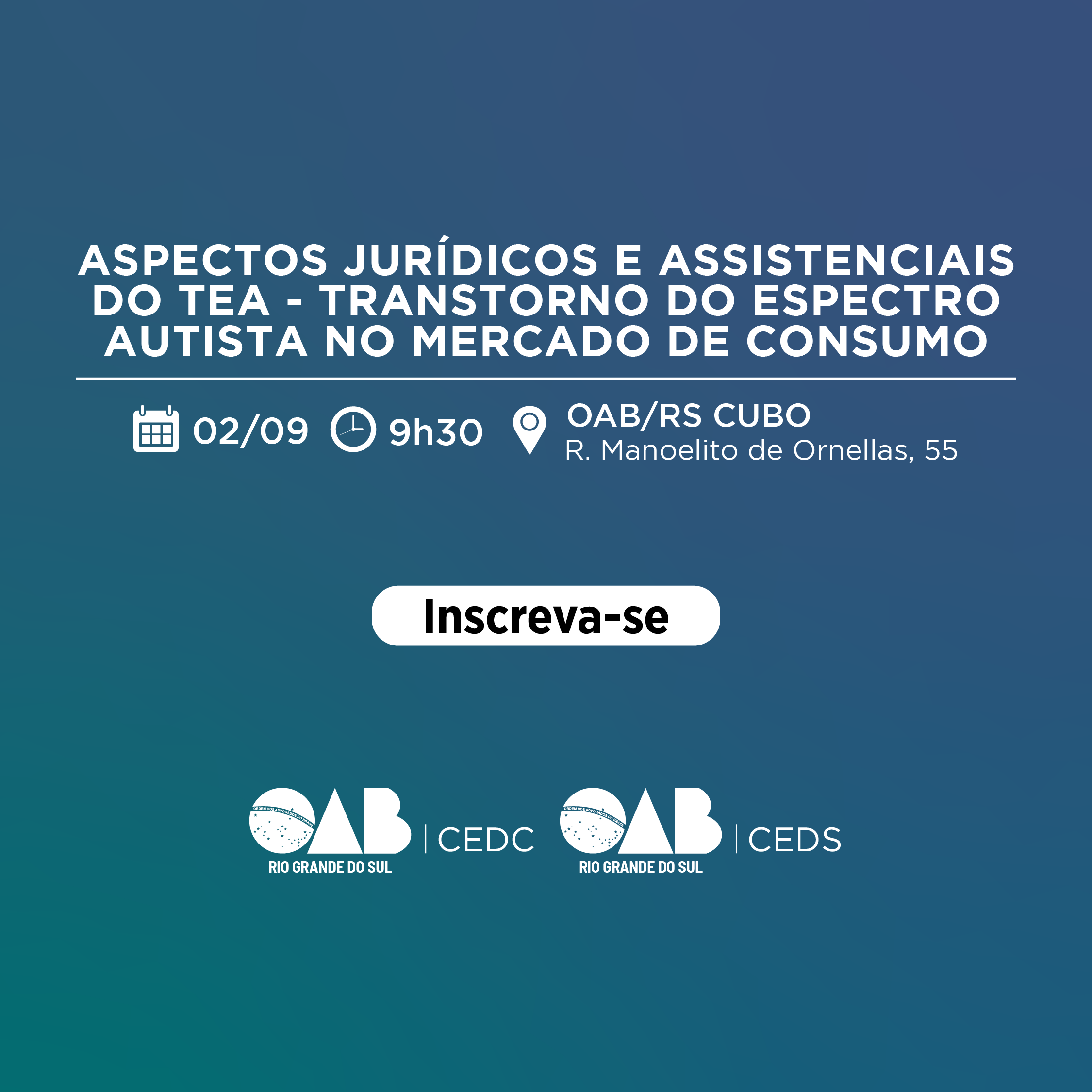 Capa do evento