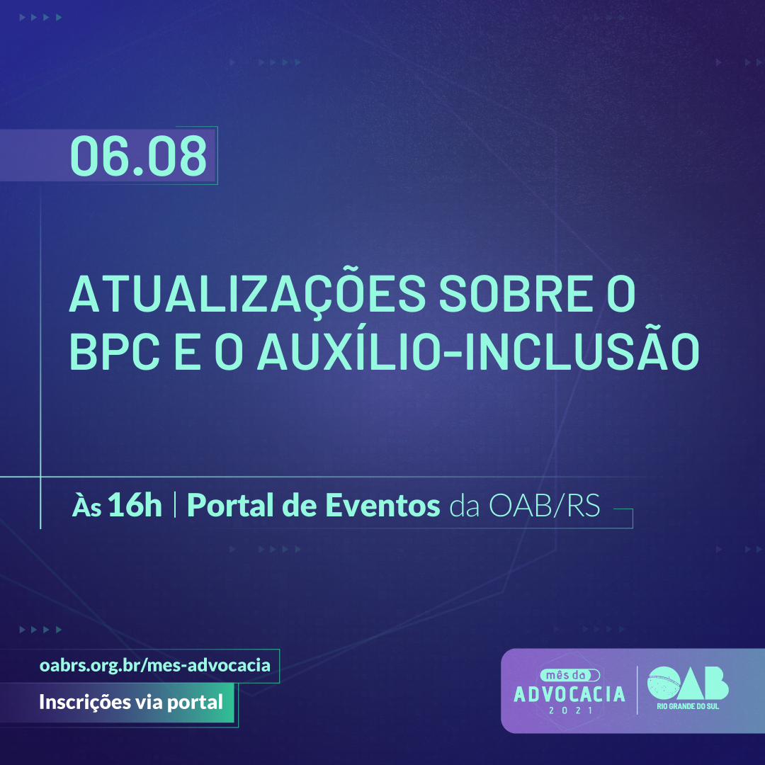 Capa do evento