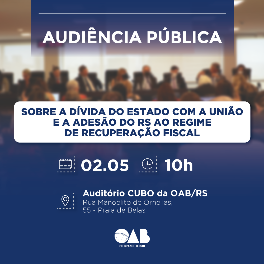 Capa do evento