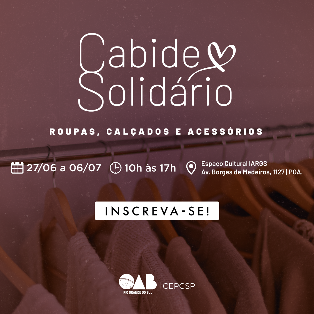 Capa do evento