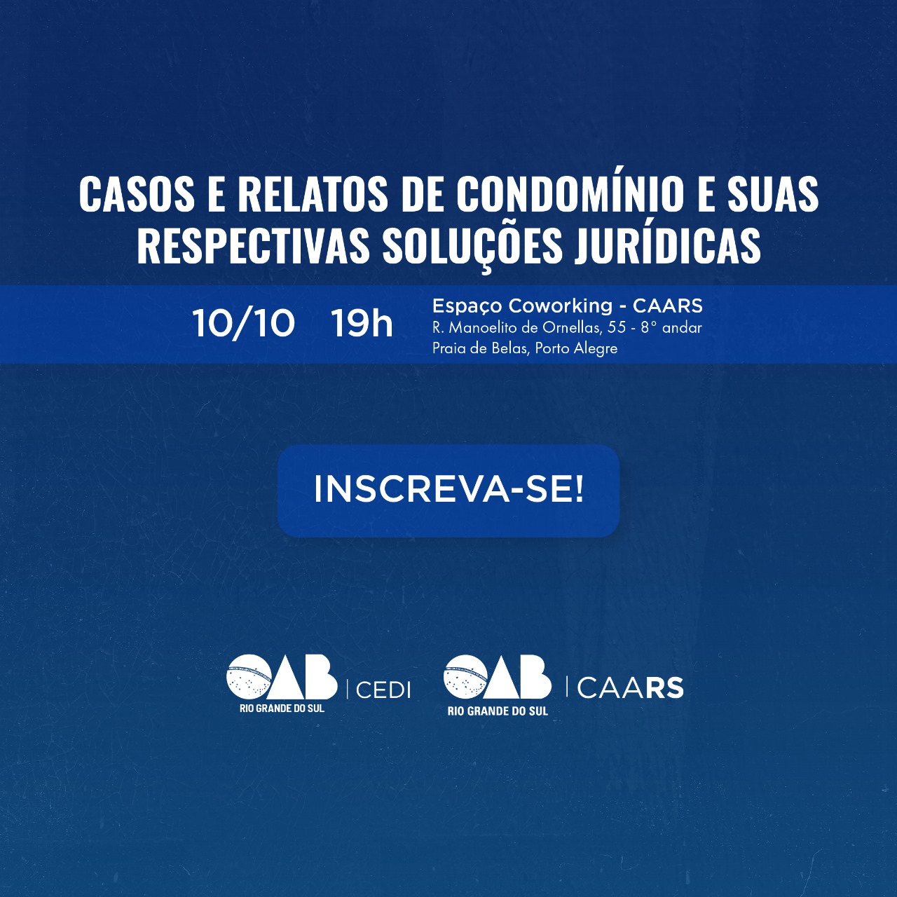 Capa do evento