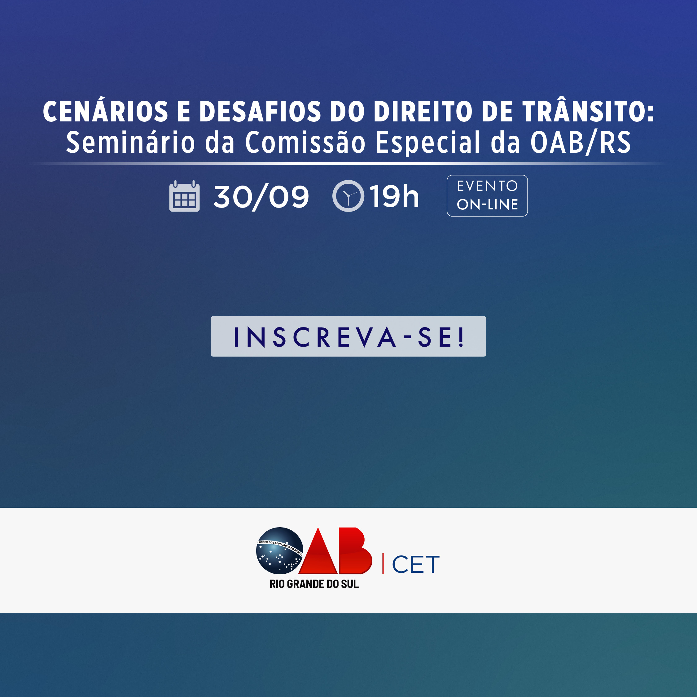 Capa do evento