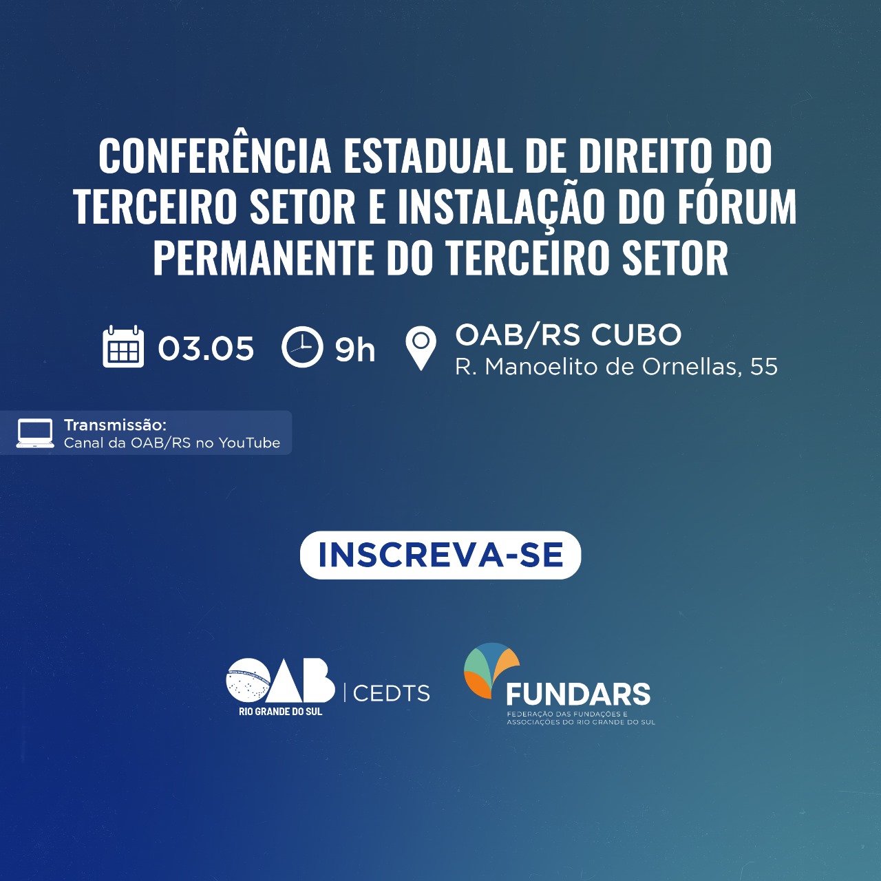 Capa do evento