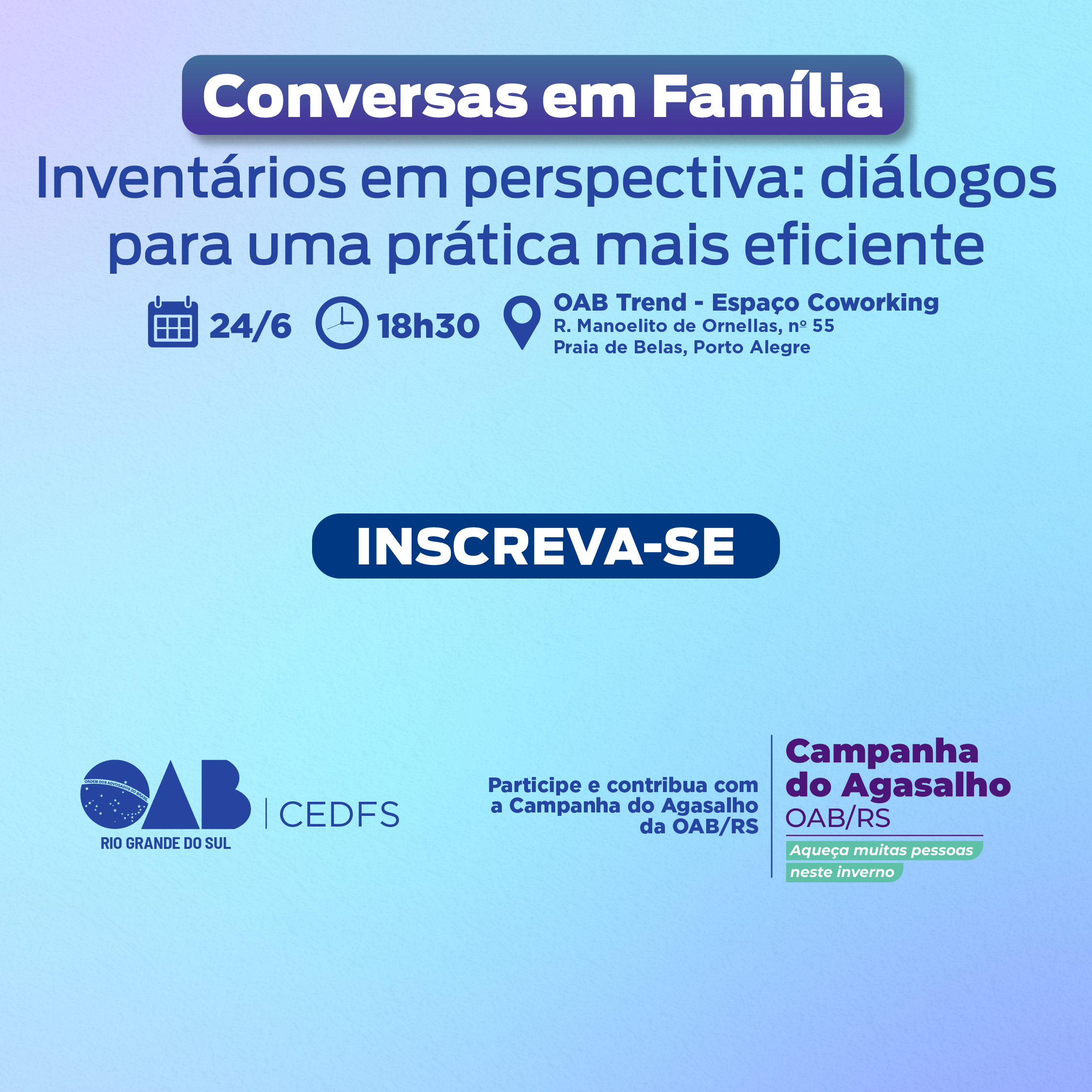 Capa do evento