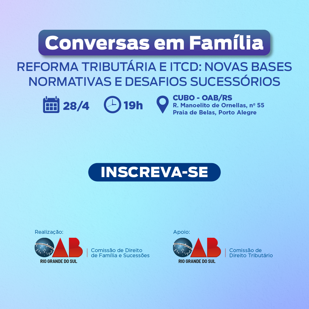 Capa do evento