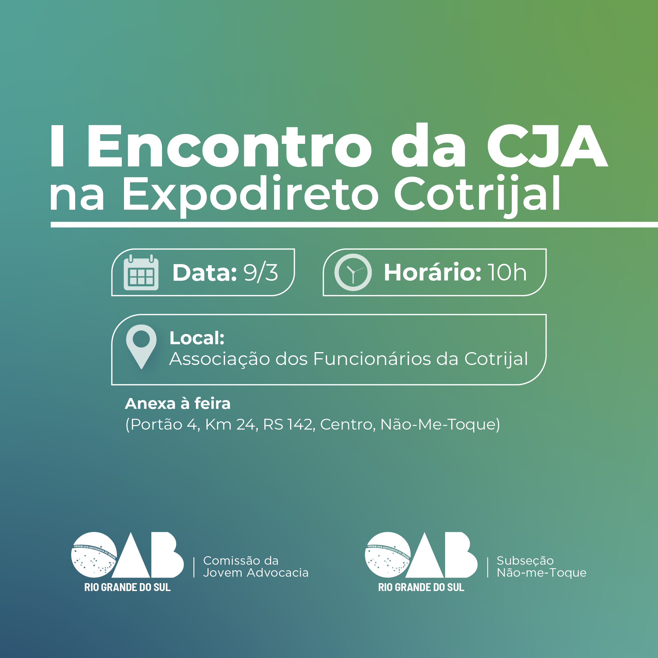 Capa do evento