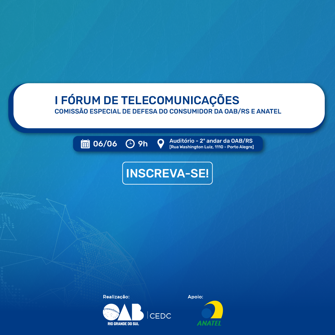 Capa do evento