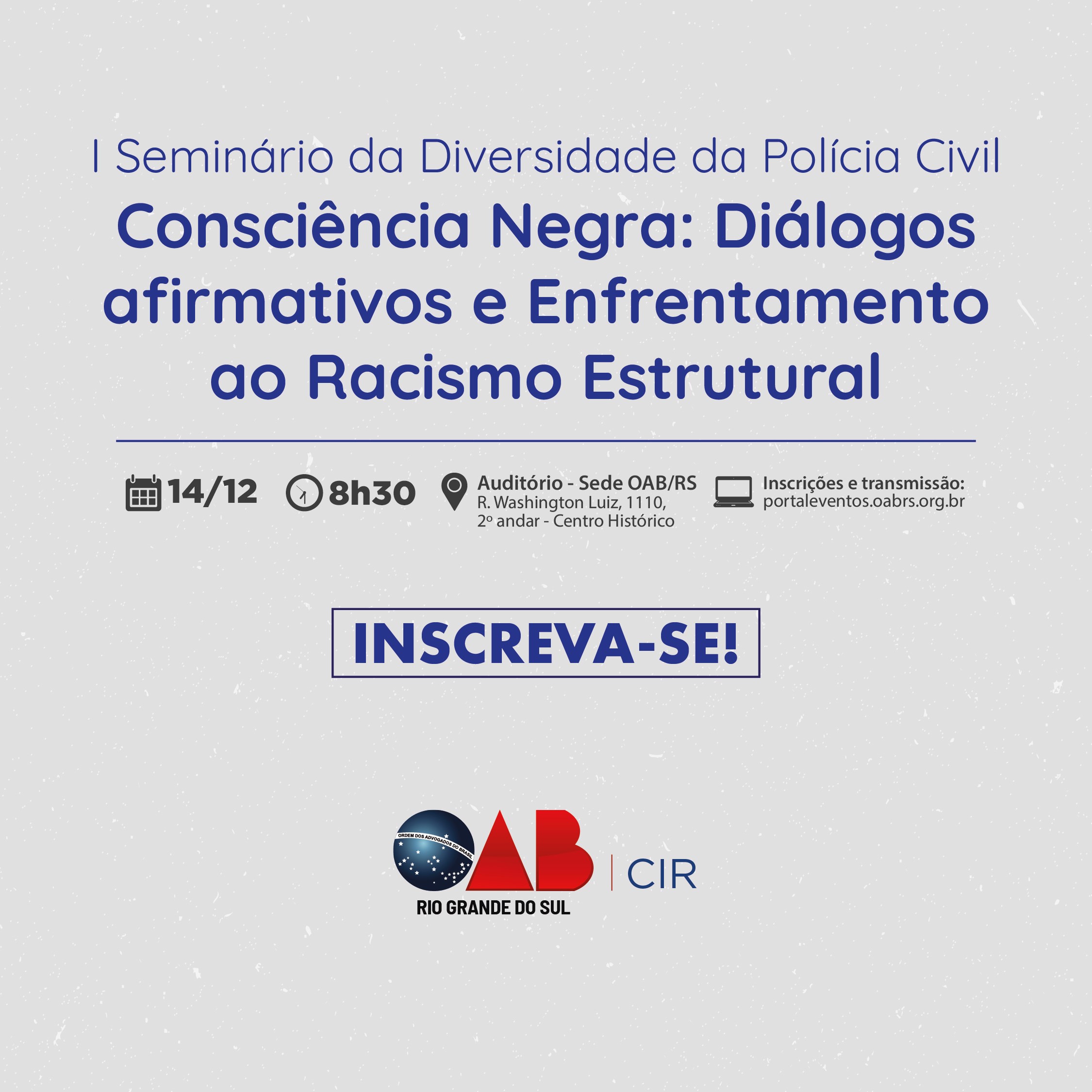 Capa do evento