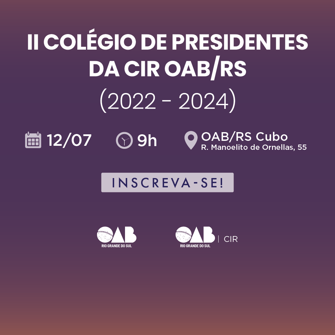 Capa do evento