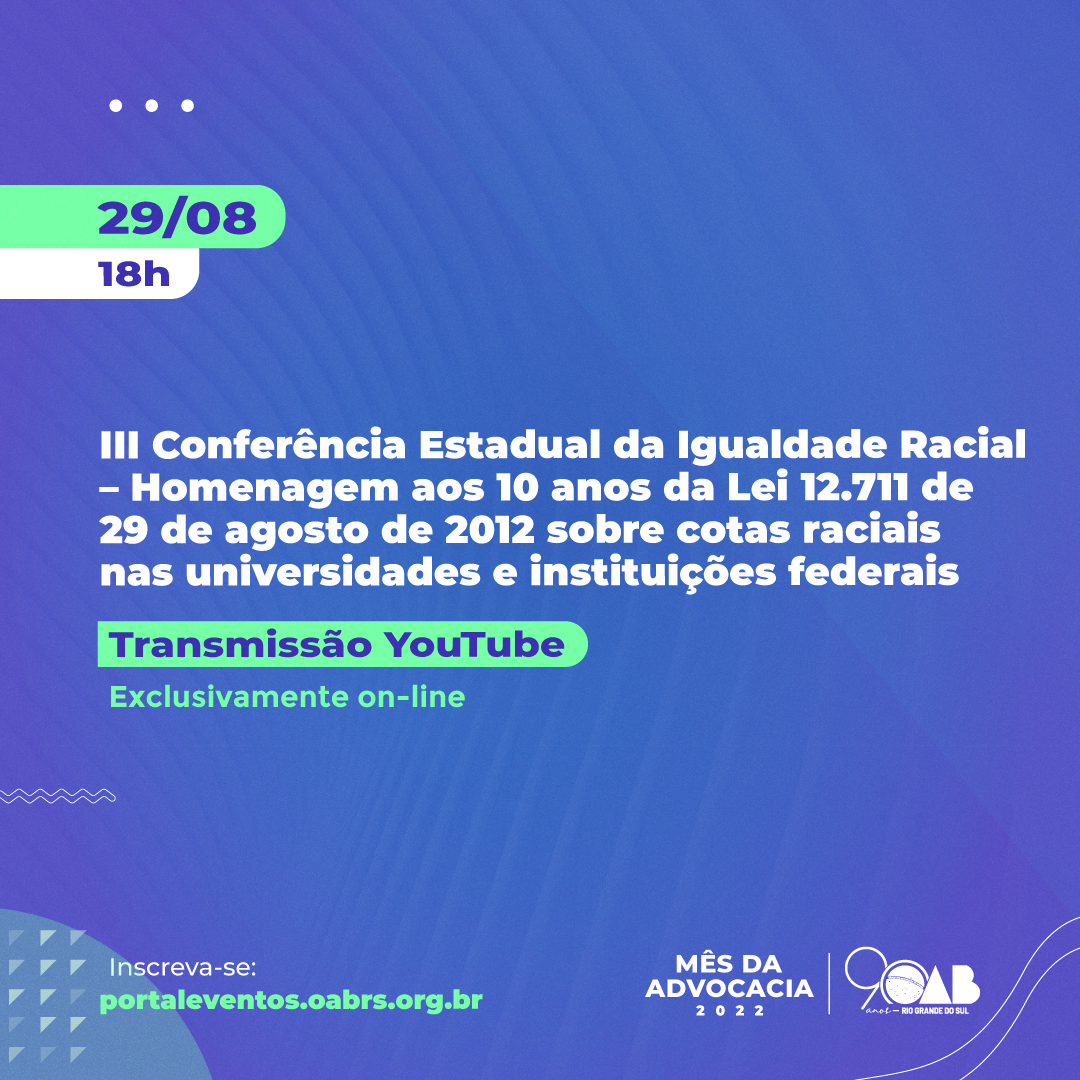 Capa do evento