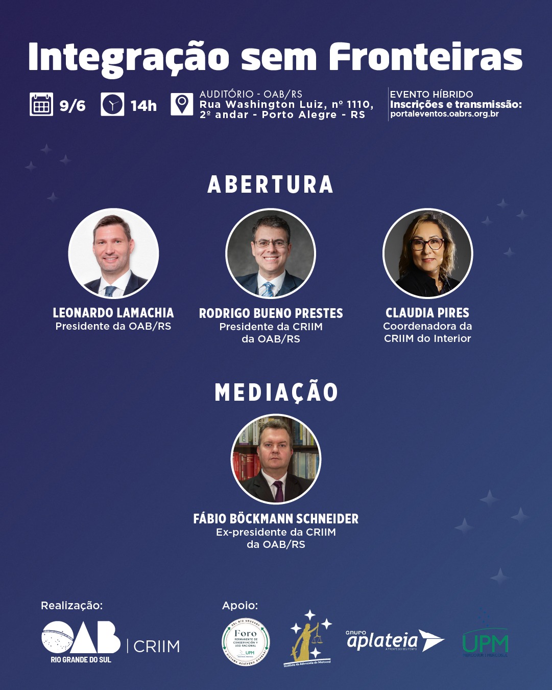 Capa do evento