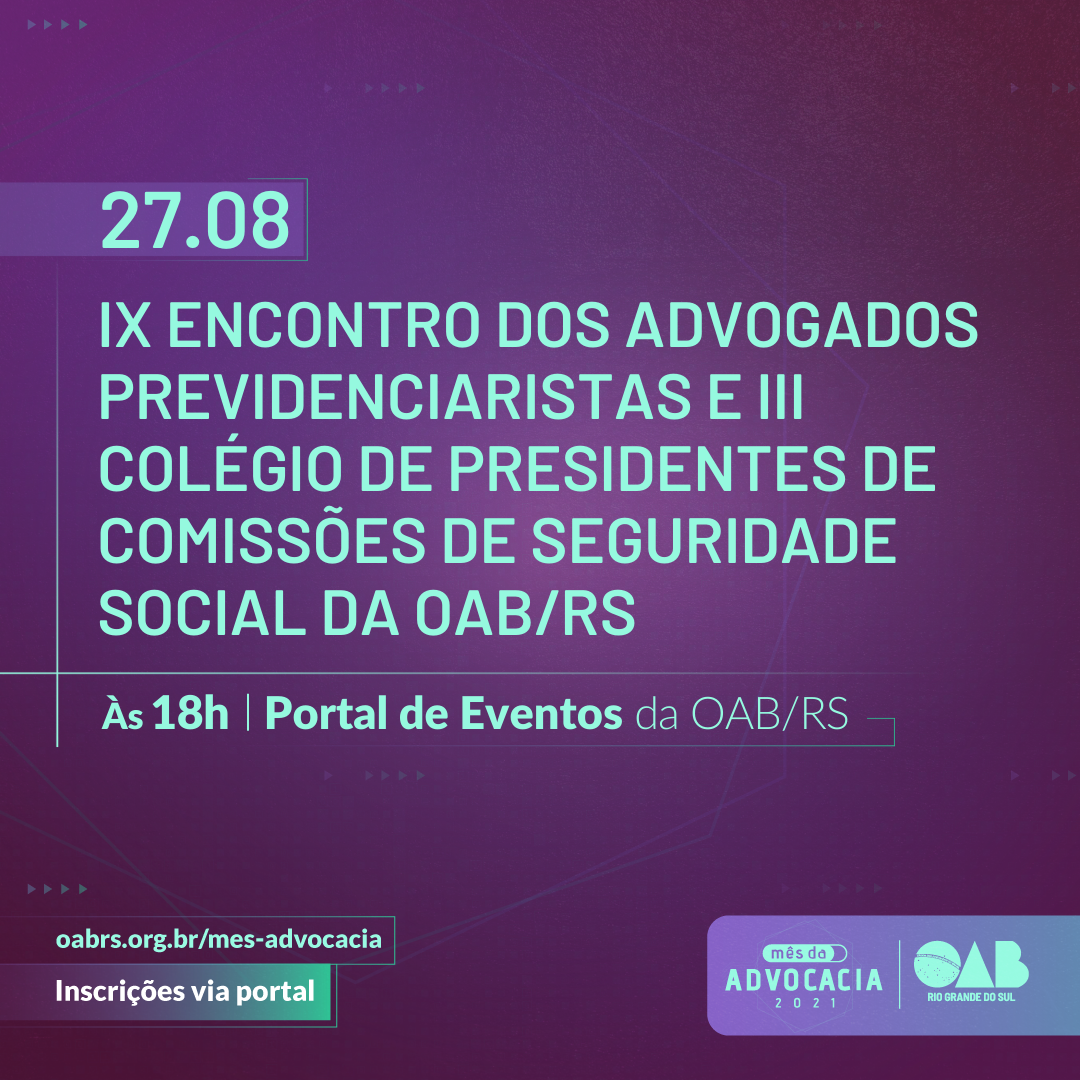 Capa do evento
