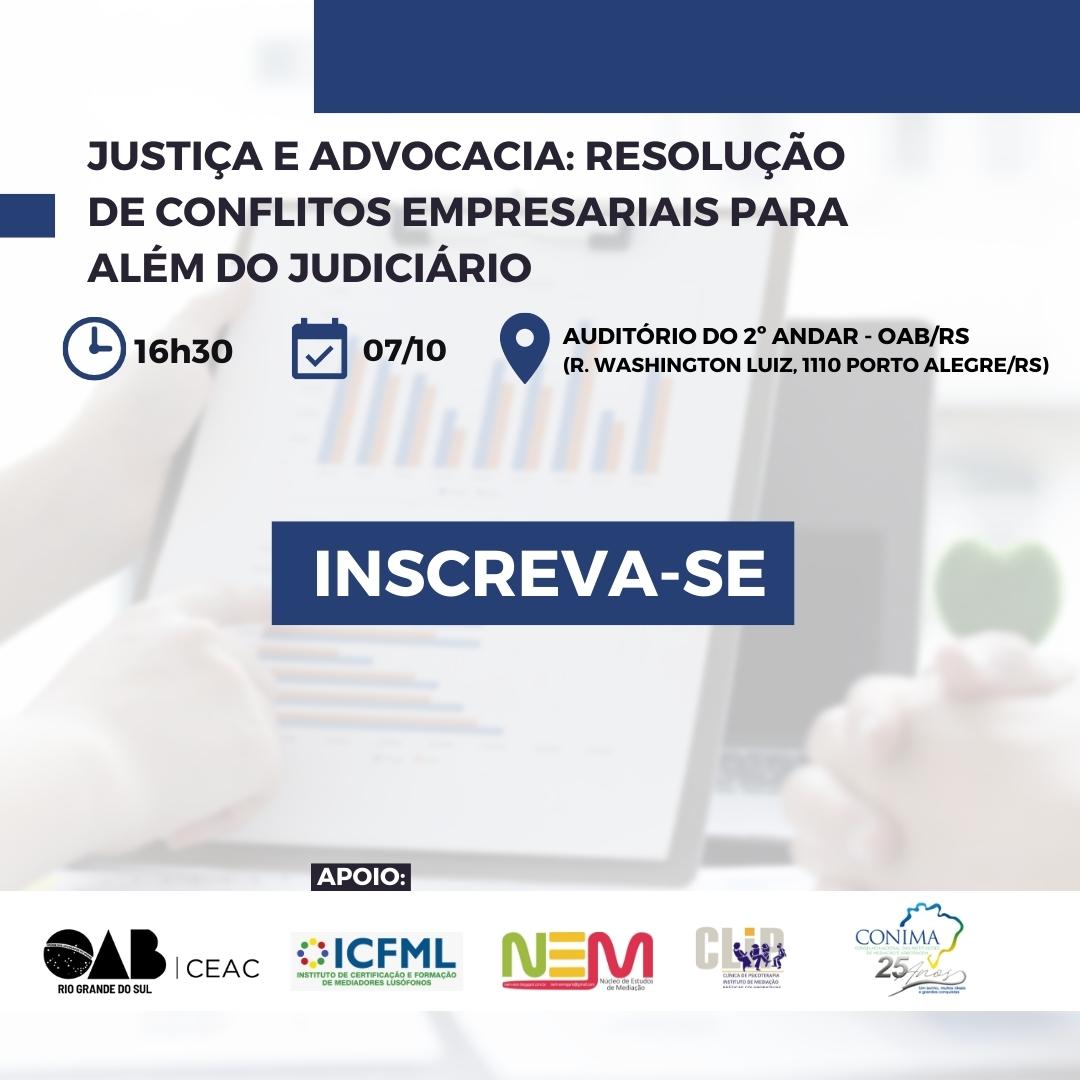 Capa do evento