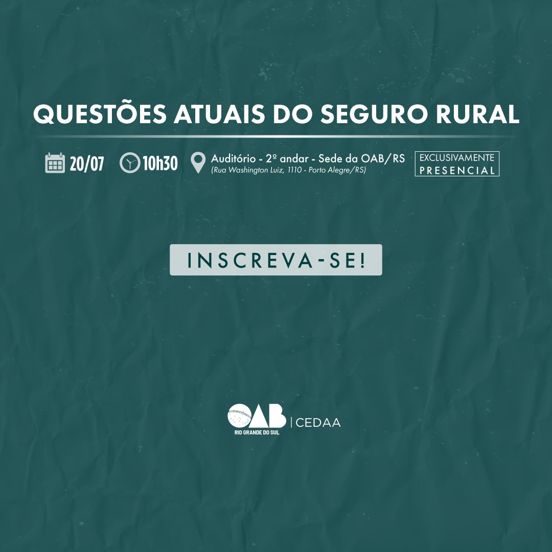 Capa do evento