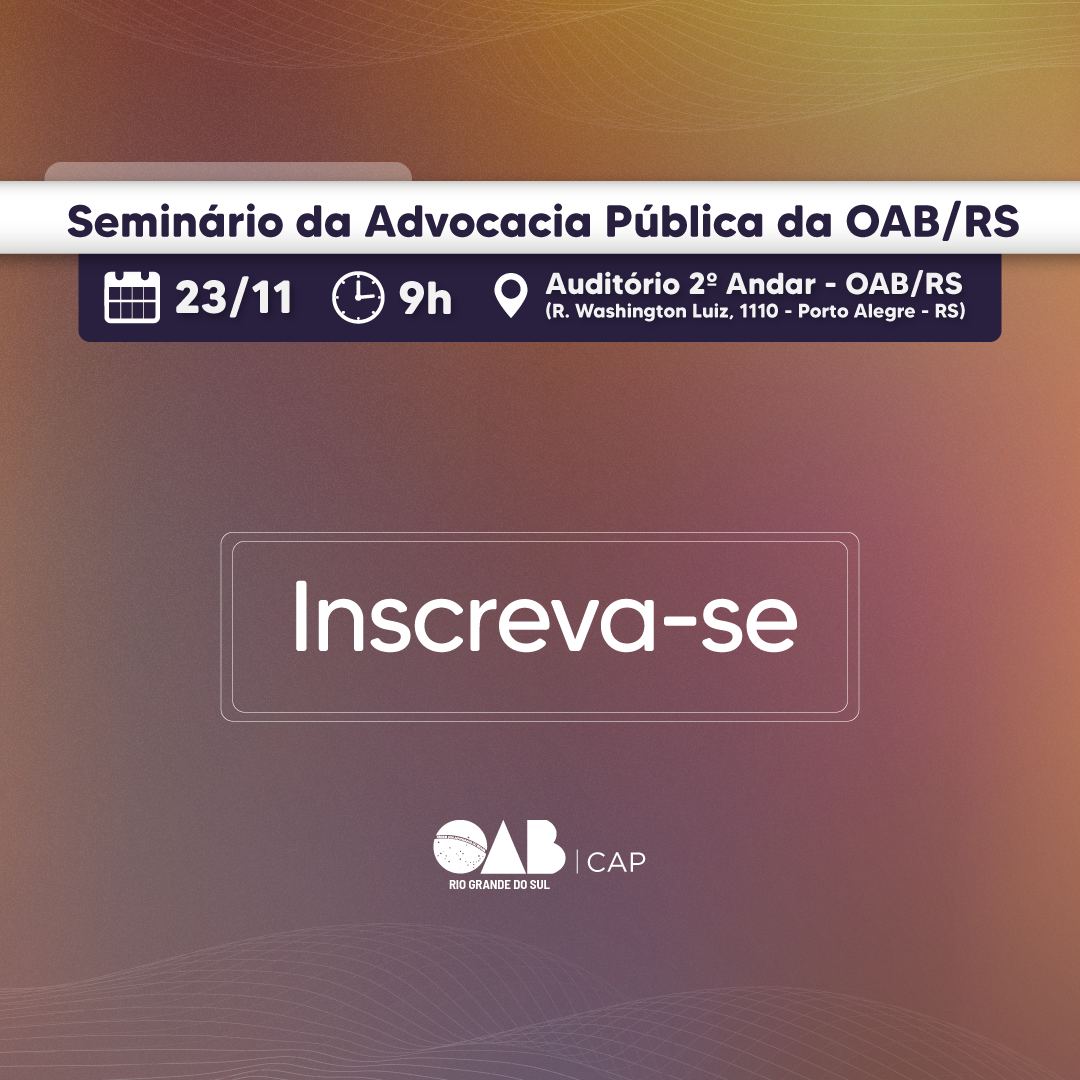Capa do evento