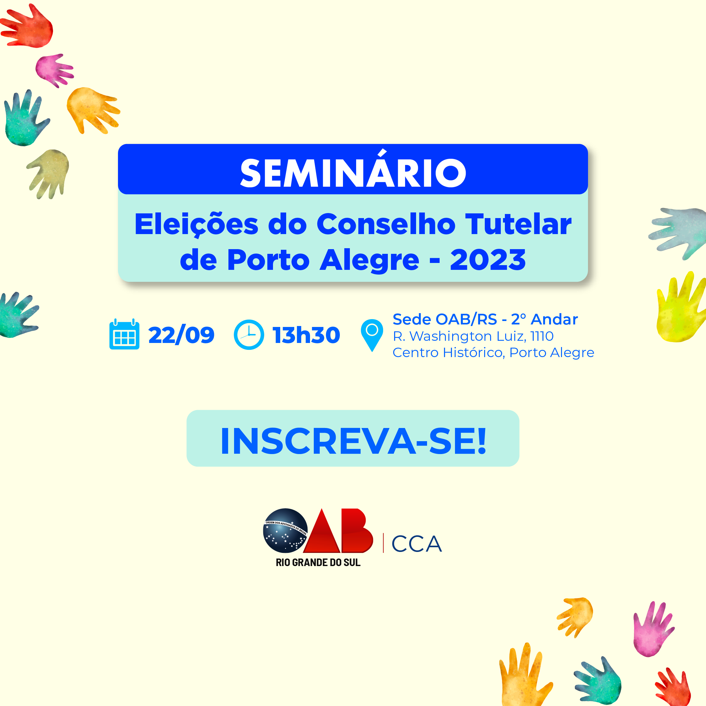 Capa do evento