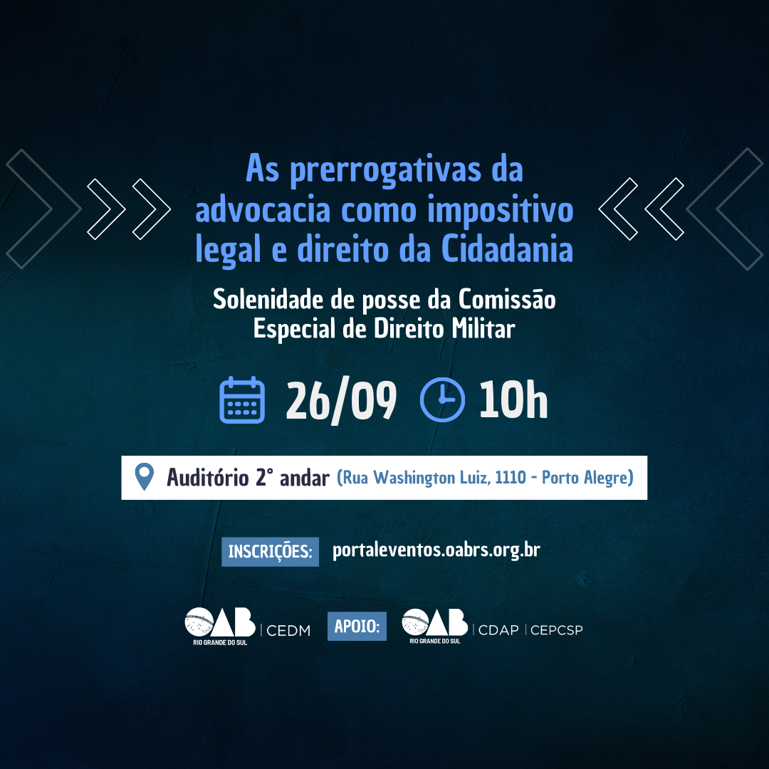 Capa do evento