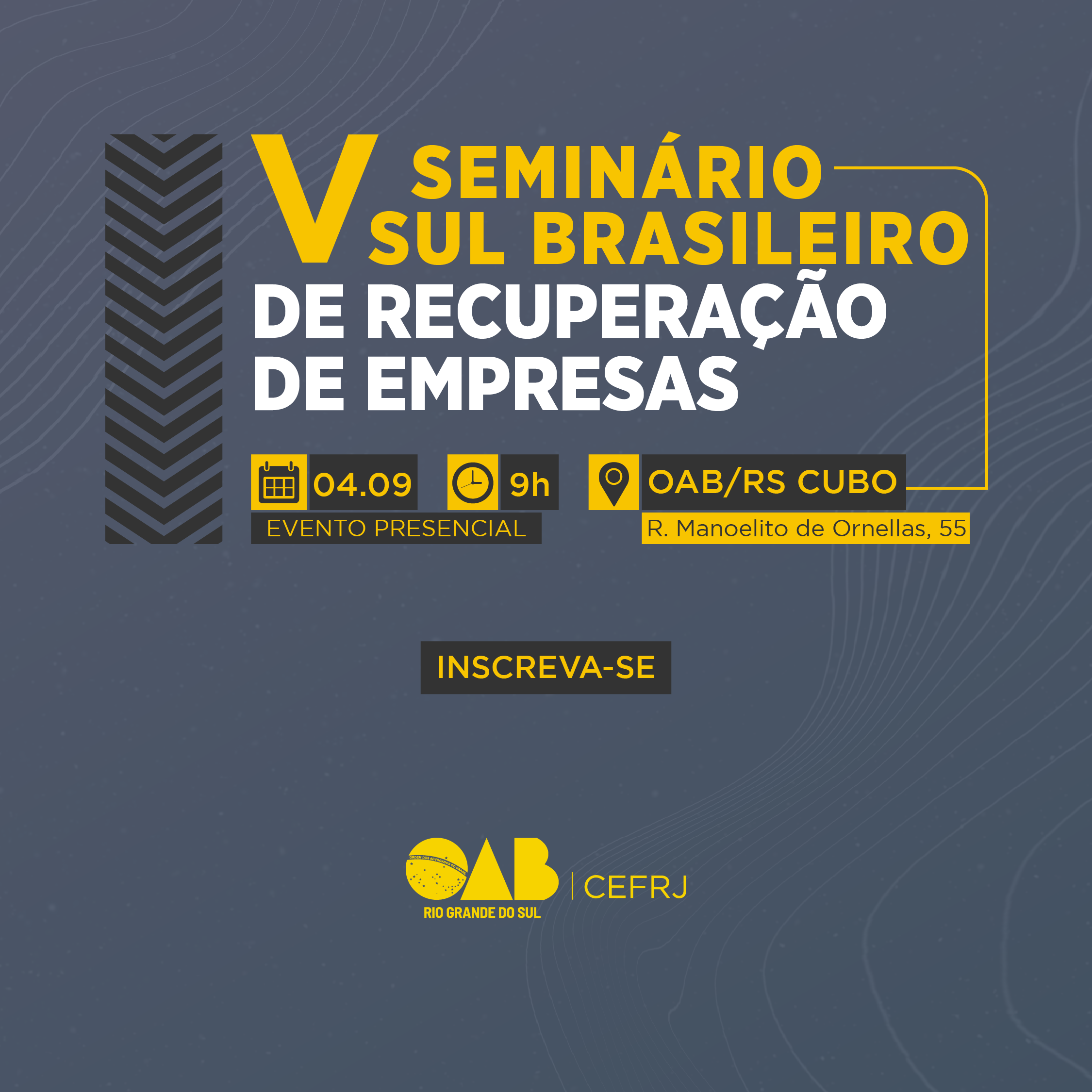 Capa do evento
