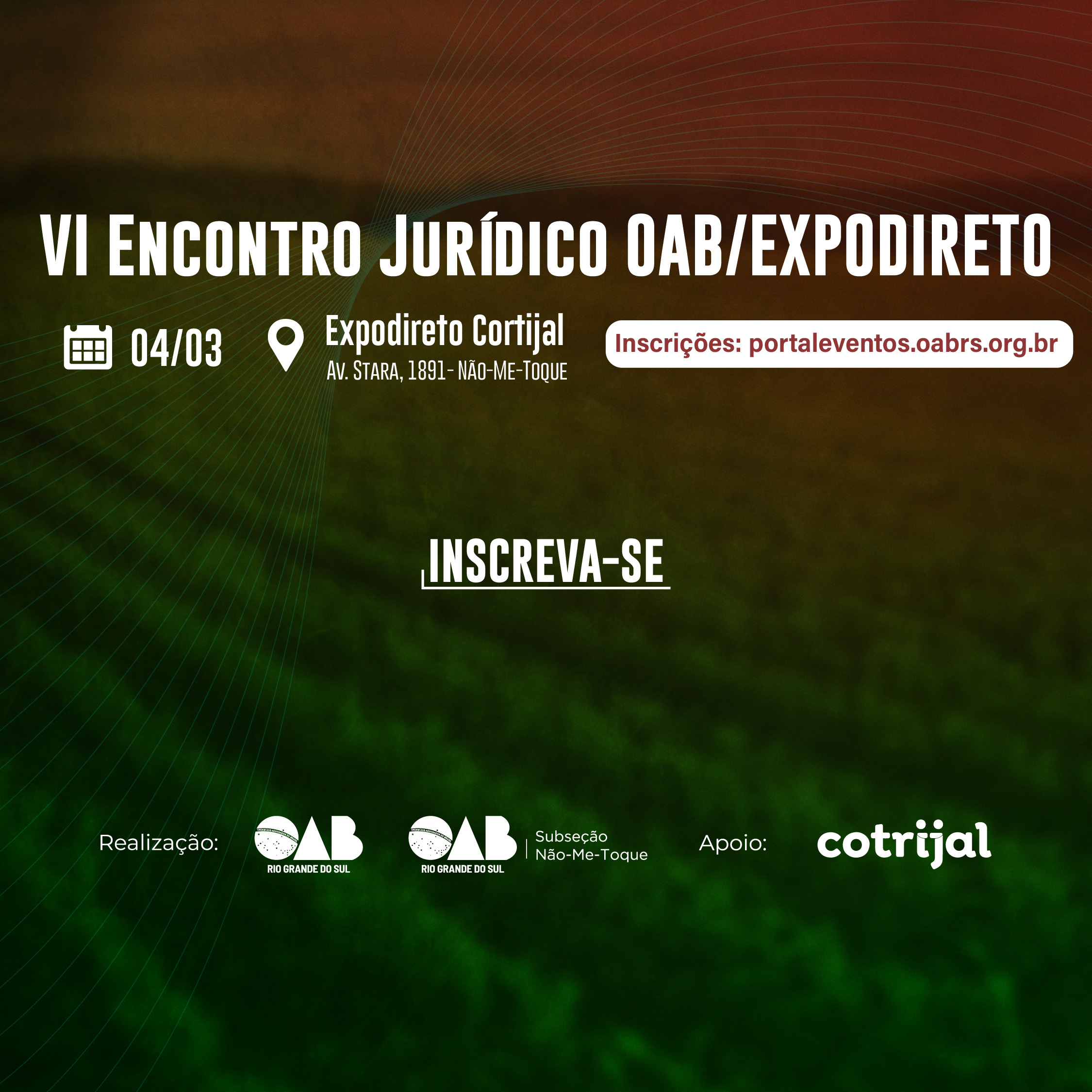 Capa do evento