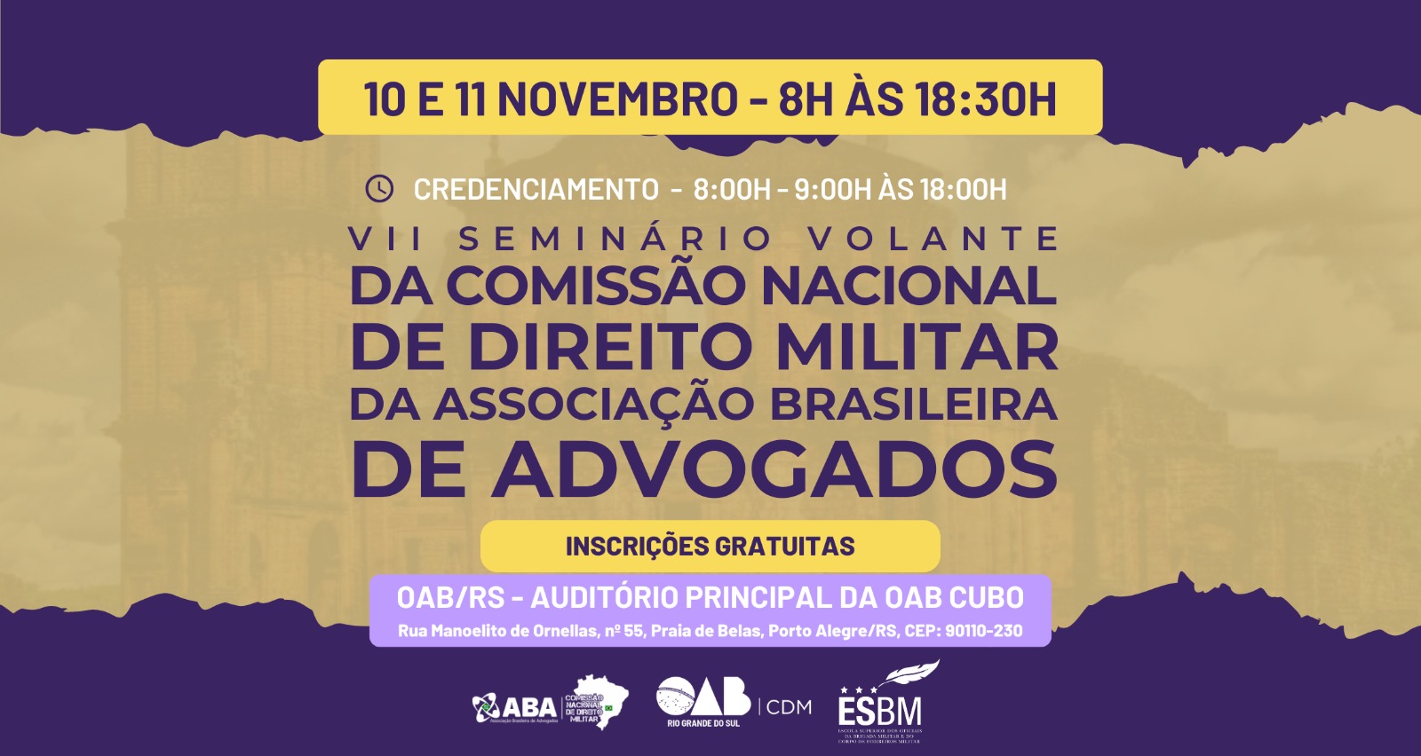 Capa do evento