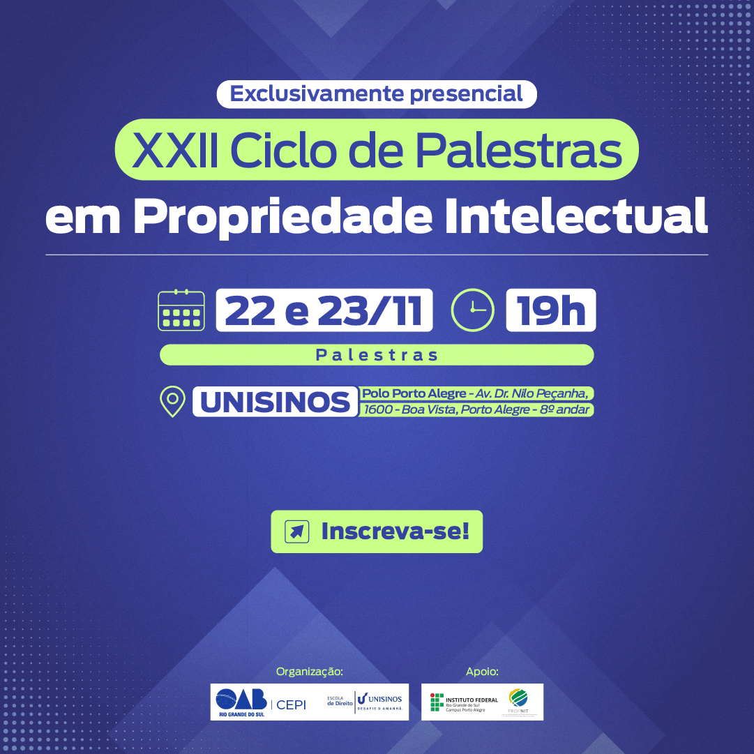 Capa do evento
